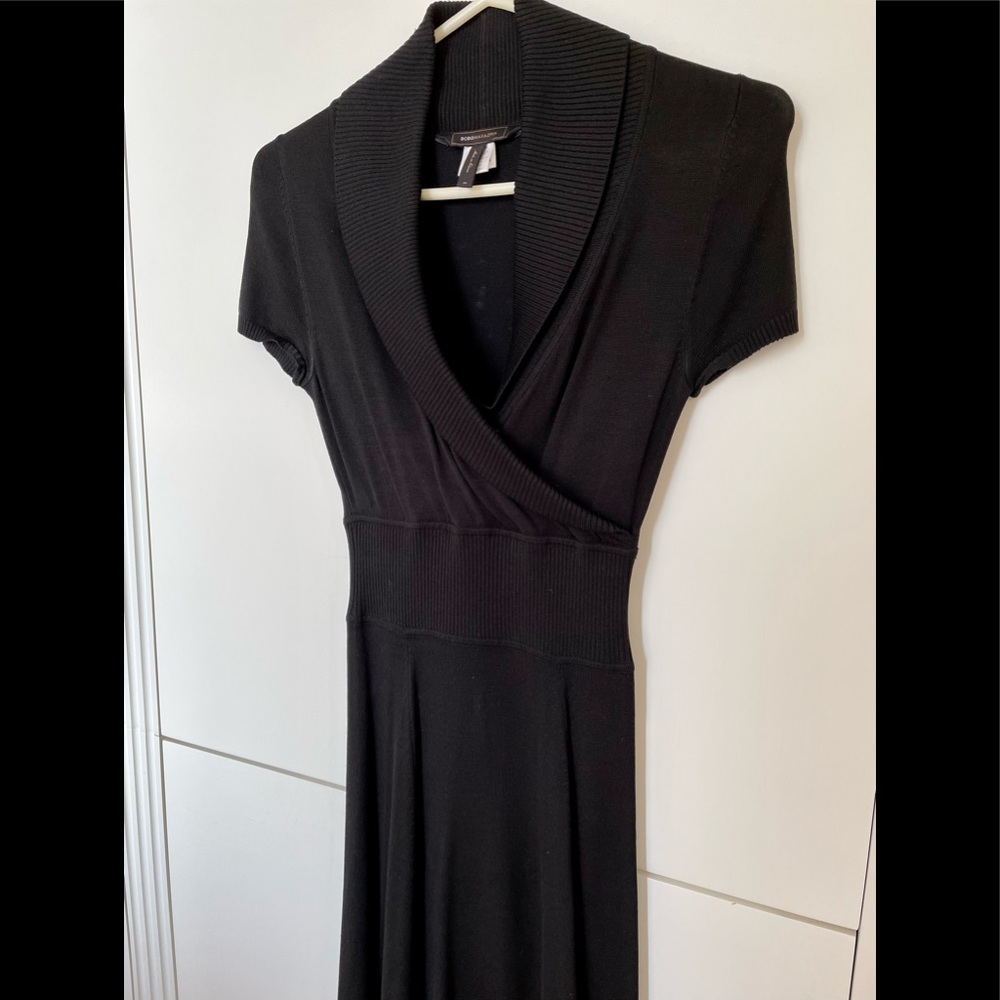 BCBGMaxAzria Black Knit Dress - Picture 1 of 3